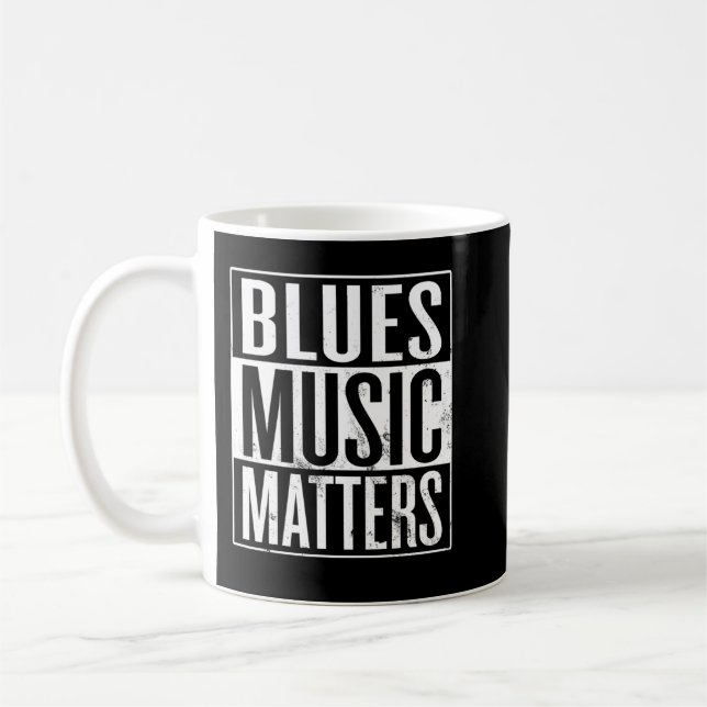 Blues Music Matters Kaffemugg (Vänster)