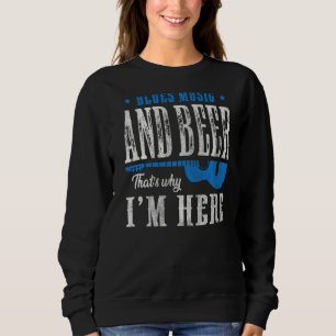 Blues Music och Beer Thors varför jag här blåser m T Shirt
