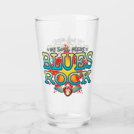 Blues Sten Soul Glass Tumbler Glaskopp