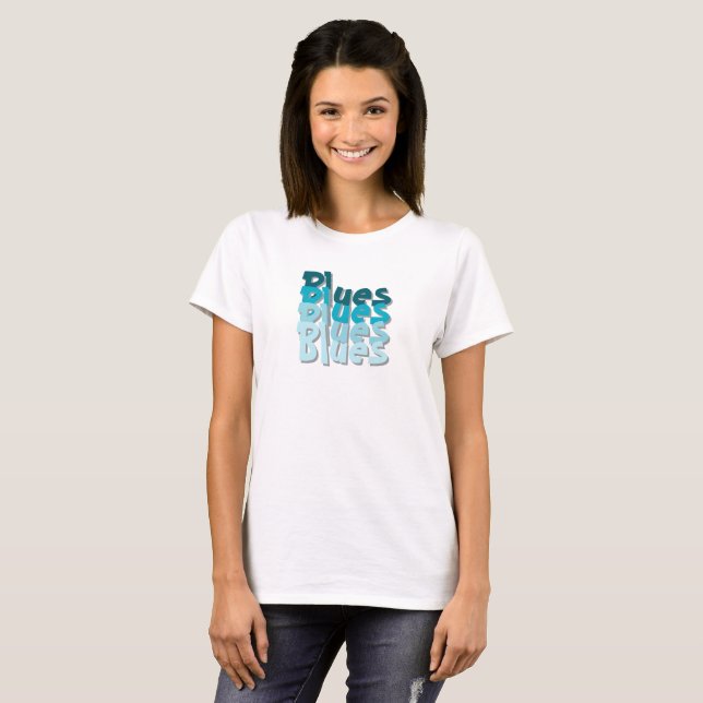 Blues T-Shirt (Hel framsida)