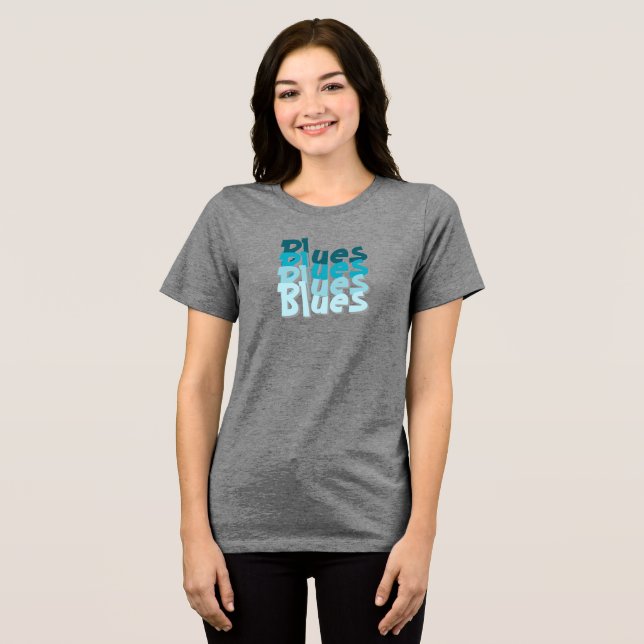 Blues T-Shirt (Framsida Full)