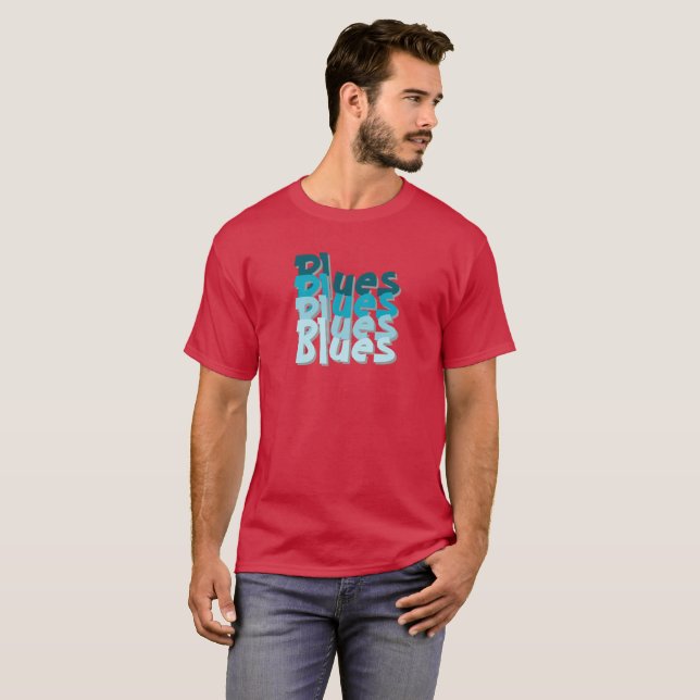 Blues T-Shirt (Hel framsida)