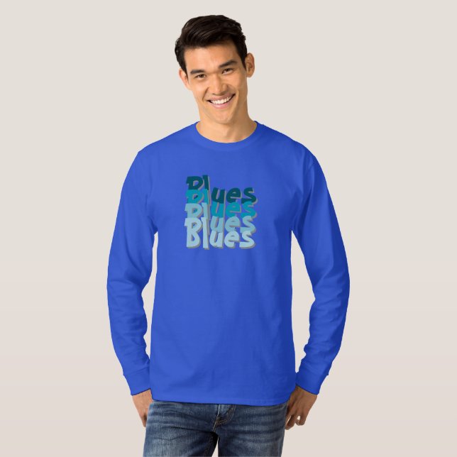 Blues T-Shirt (Hel framsida)