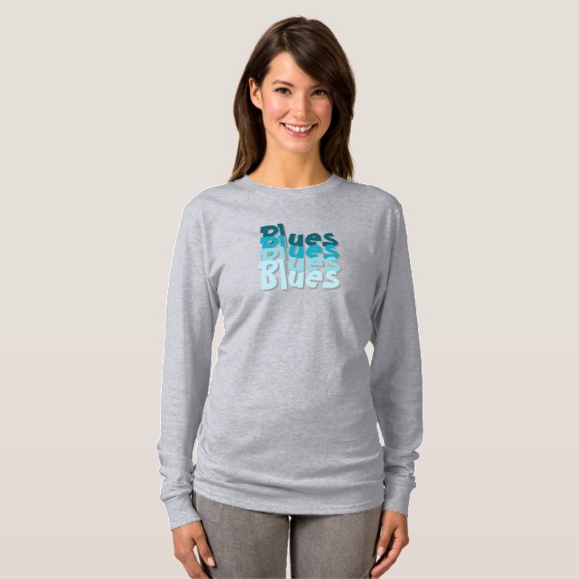 Blues T-Shirt (Hel framsida)