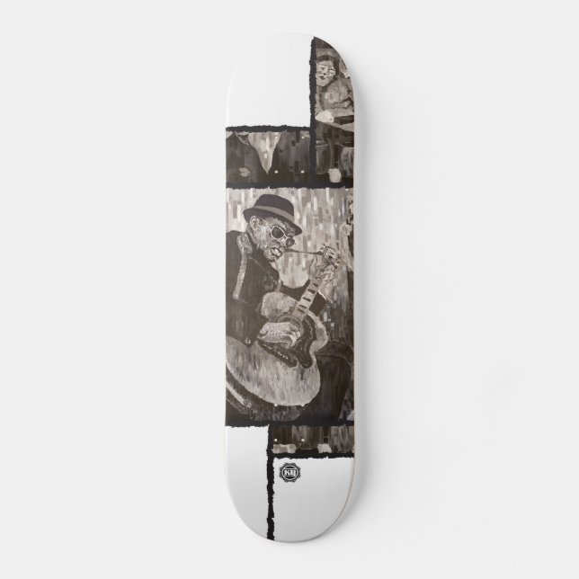 Bluesman Skateboard Bräda 19,5 Cm (Framsida)