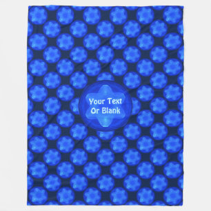 Bluestar Fractal Fleecefilt