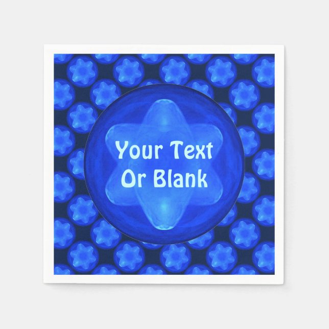 Bluestar Fractal Pappersservett (Framsidan)