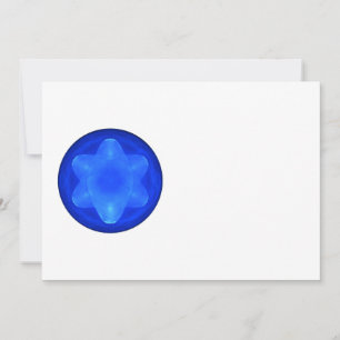 Bluestar on White