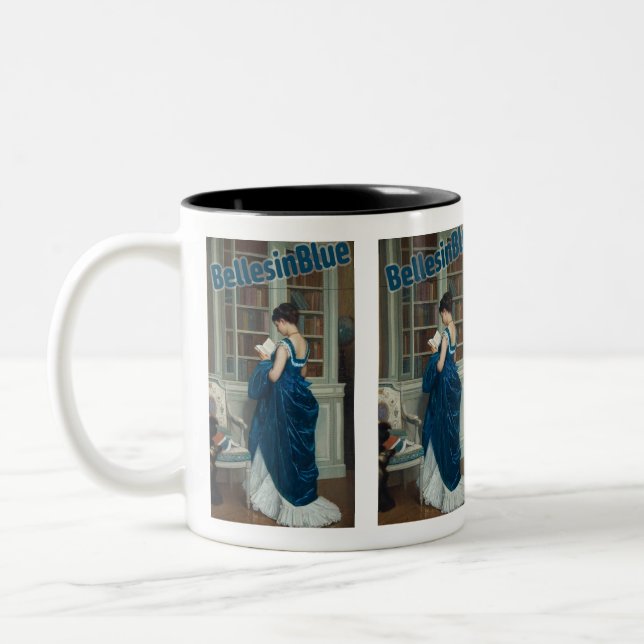 Bluestocking Belles ’Belles in Blue’ mugg (Vänster)