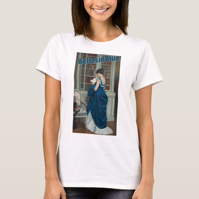 Bluestocking Belles Logotyp T-shirt (Framsida)