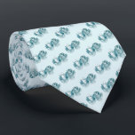 Bluestone Teal Western Horse Ranch Farm Bröllop Slips<br><div class="desc">Western sadel,  blåestone Teal Cowboy Cowgirl Hats Western Horse Lodge Ranch Farm Bröllop Necktie</div>
