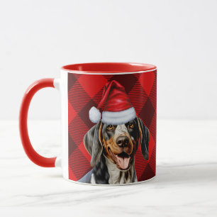 Bluetick Coonhound Buffalo Helgdag Play jul Mugg