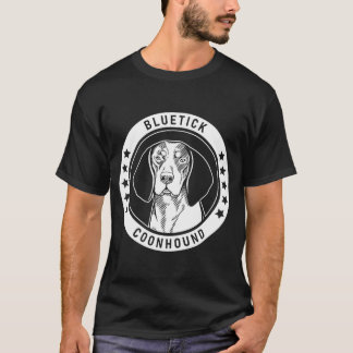 Bluetick Coonhound Fläkt Gift T Shirt