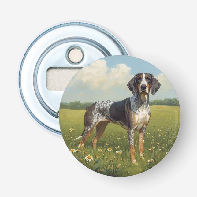 Bluetick Coonhound Flasköppnare (Framsidan)