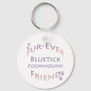 Bluetick Coonhound Furever Nyckelring