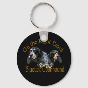 Bluetick Coonhound Gifts Nyckelring