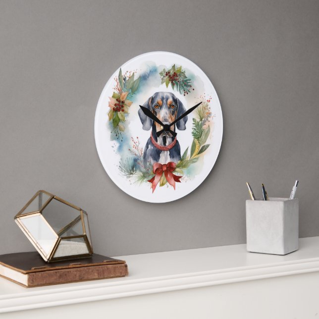 Bluetick Coonhound God God Valp Stor Klocka (Kontor)