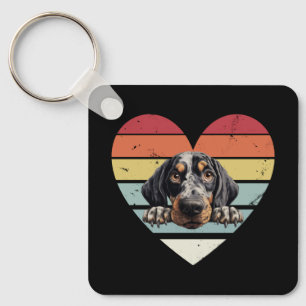 Bluetick Coonhound Hund Nyckelring