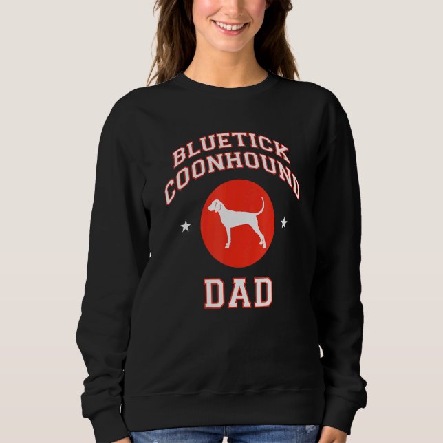Bluetick Coonhound Pappa 1 T Shirt (Framsida)