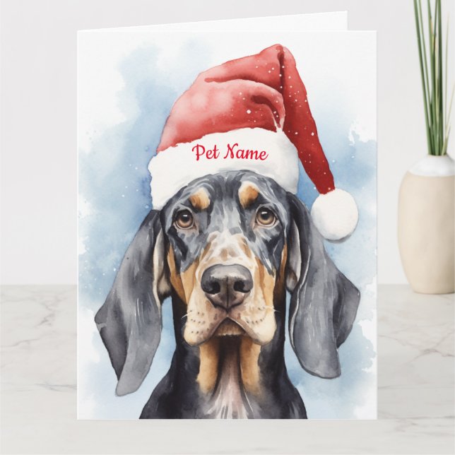 Bluetick Coonhound-Personligen Kort (Framsida)