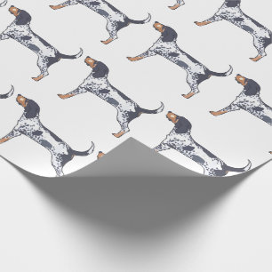 Bluetick Coonhound Presentpapper
