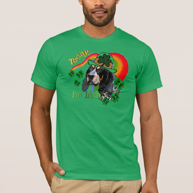 Bluetick Coonhound St Patricks Tee (Framsida)