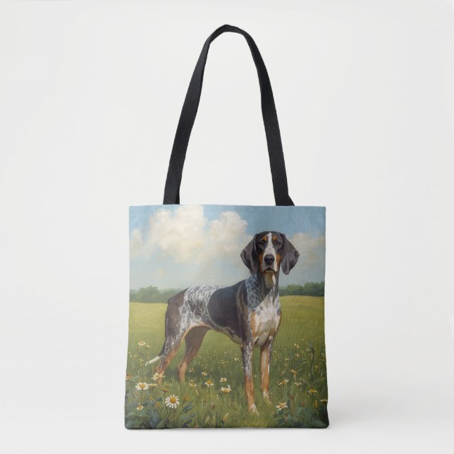 Bluetick Coonhound Tygkasse (Framsida)