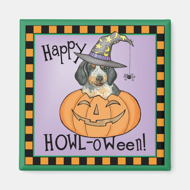Bluetick Halloween Magnet (Framsidan)