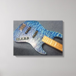 BlueWave Bass Guitar Canvas