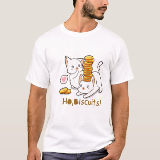 Bluey Oh Biscuits Cat Tecknad Tshirt T Shirt