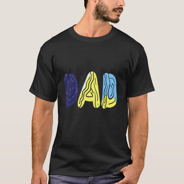 Bluey-Pappa-Morsa-Kärlek Fars dag T Shirt (Framsida)