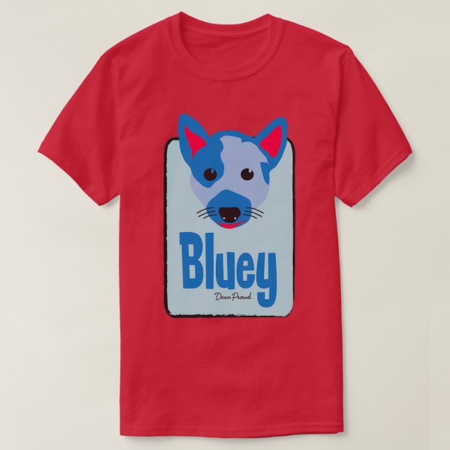 Bluey  t shirt (Design framsida)