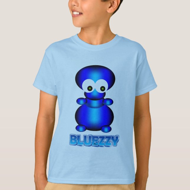 Bluezzy Tee Shirt (Framsida)