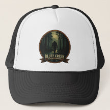 Bluff Bäck - Bigfoot Land Badge design