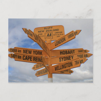 Bluff, Nya Zeeland Vykort