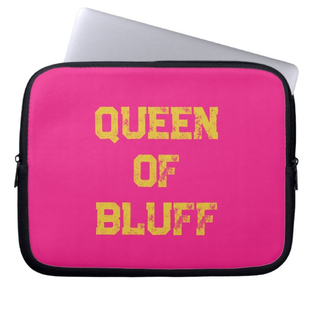 Bluff Queen Electronics Bag Laptop Fodral (Framsidan)