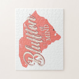 Bluffton sinnesstämning Lowcountry South Carolina Pussel