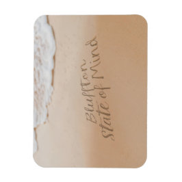 Bluffton State of Mind Skriven i Sand SC Strand Magnet