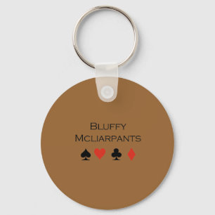 Bluffy Mcliarbyxor T-shirt Nyckelring