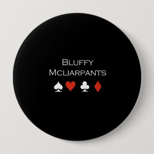 Bluffy Mcliarpants T-tröjavit Knapp