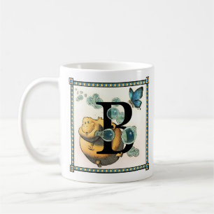 Blug Letterblock mugg - presentera brev "B ",