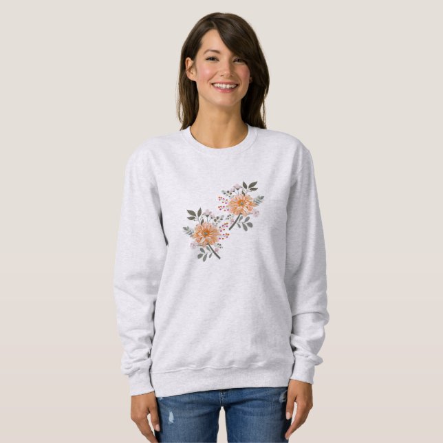 Blühendes Duett T Shirt (Hel framsida)