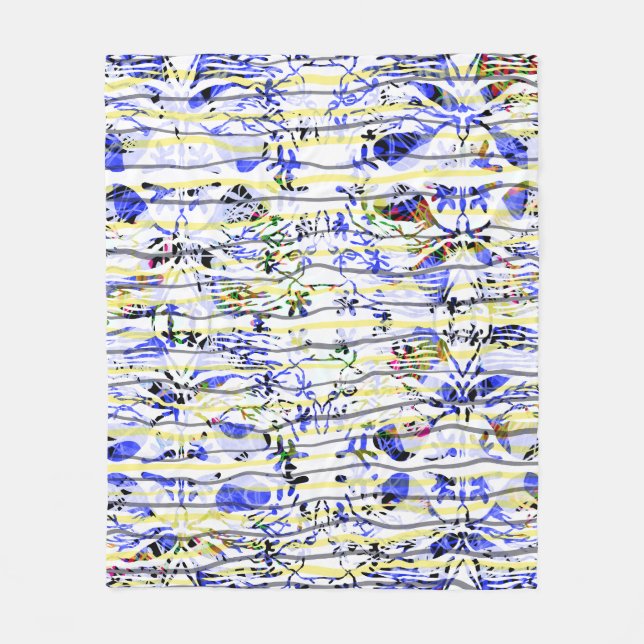 Bluish Fleecefilt (Framsidan)