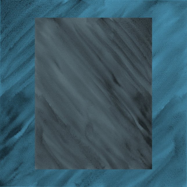 Bluish Grått Watercolor Painting Rand (Skapare uppladdad)