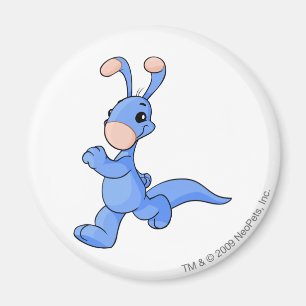 Blumaroo blått magnet