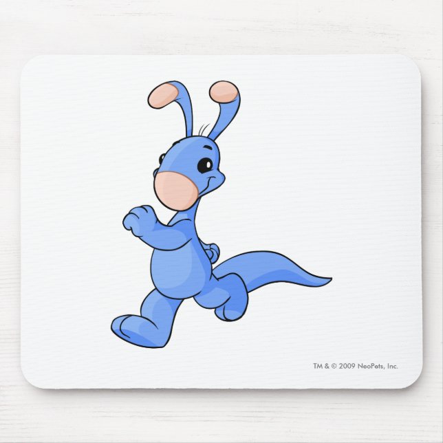 Blumaroo blått musmatta (Framsidan)