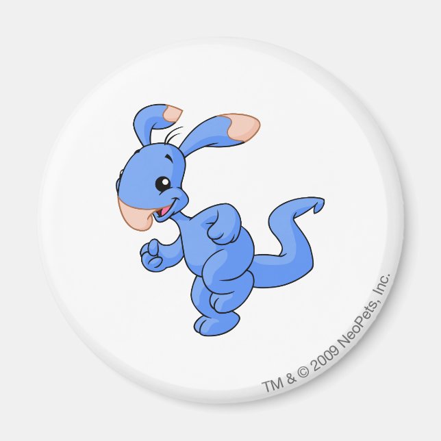 Blumaroo Blue Magnet (Framsidan)
