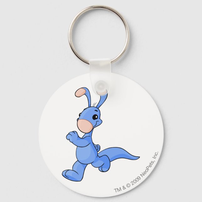 Blumaroo Blue Nyckelring (Framsida)