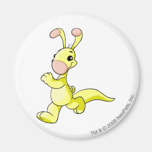 Blumaroo gult magnet