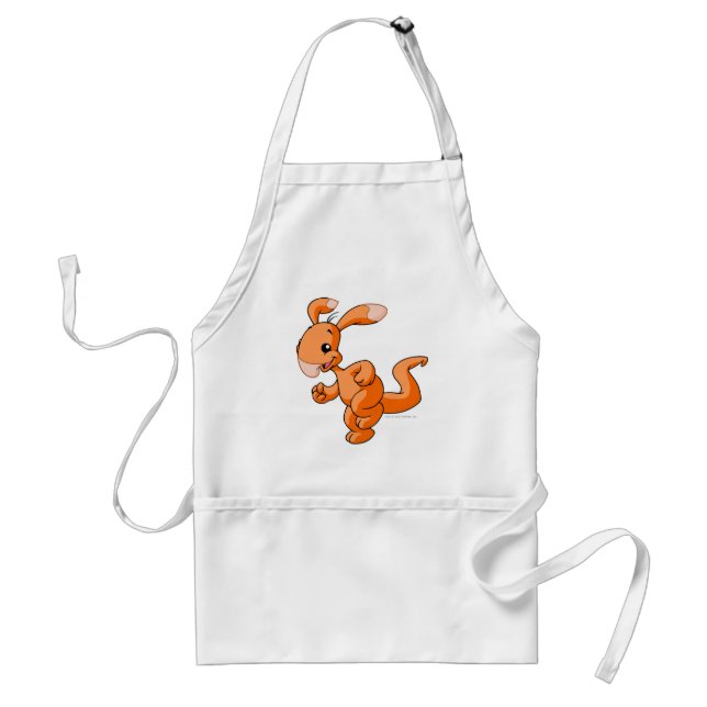 Blumaroo orange förkläde (Framsidan)